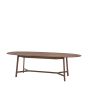 Teatro Walnut Extending Dning Table