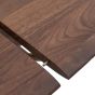 Teatro Walnut Extending Dning Table