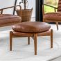 Datsun Footstool Antique Brown