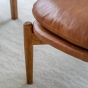 Datsun Footstool Antique Brown