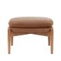 Datsun Footstool Antique Brown by Gallery Living | Style Our Home