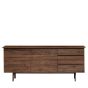 Madrid 2 Door / 3 Drawer Sideboard Walnut - Style Our Home 