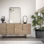 Mella 4 Door Sideboard Smoked By Gallery Living | Style Our Home