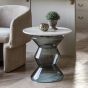 Burela Side Table Clear/Smoked By Gallery Living | Style Our Home