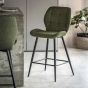 Macread Stool Bottle Green 2pk By Gallery Living | Style Our Home