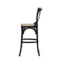 Café Palma Black Rattan Stool ( A Pair ) by Hudson Living | Style Our Home 