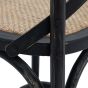 Café Palma Black Rattan Stool ( A Pair ) by Hudson Living | Style Our Home 