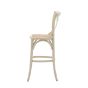 Café Palma White Rattan Stool ( A Pair ) by Hudson Living | Style our Home 