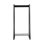 Wycombe Black Open Wardrobe - Style Our Home 