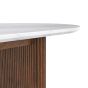 Harvard Oval Marble Top Dining Table by Condell/Global Home Group | Style Our Home