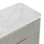 Isabella Flutted 5 Drawer Chest by Condell/Global Home Group | Style Our Home