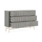 Isabella Flutted 6 Drawer Chest by Condell/Global Home Group | Style Our Home