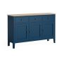 Marlow Navy Large Sideboard by Corndell/Global Home Group  | Style Our Home