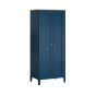Marlow Navy Full Hanging Wardrobe by Corndell/Global Home Group  | Style Our Home