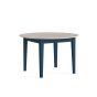 Marlow Navy Round Extending Dining Table by Corndell/Global Home Group  | Style Our Home