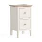 Marlow Coconut Milk Narrow Bedside by Corndell/Global Home Group  | Style Our Home