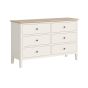 Marlow Coconut Milk 6 Drawer Chest by Corndell/Global Home Group  | Style Our Home