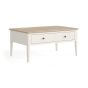 Marlow Coconut Milk Coffee Table by Corndell/Global Home Group  | Style Our Home