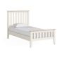 Marlow Coconut Milk Slatted 3' Bed by Corndell/Global Home Group  | Style Our Home