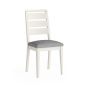 Marlow Coconut Milk Slatted Back Dining Chair by Corndell/Global Home Group  | Style Our Home