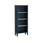 Marlow Navy Slim Bookcase by Corndell/Global Home Group  | Style Our Home
