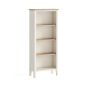 Marlow Coconut Milk Slim Bookcase by Corndell/Global Home Group  | Style Our Home