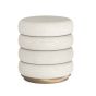 California Upholstered Footstool by Condell/Global Home Group | Style Our Home