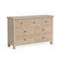 Modern Country Oak White Wash 3 over 4 Chest by Condell/Global Home Group | Style Our Home