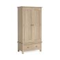 Modern Country Oak White Wash Gents Wardrobe by Condell/Global Home Group | Style Our Home