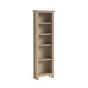 Modern Country Oak White Wash Slim Bookcase by Condell/Global Home Group | Style Our Home