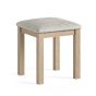 Modern Country Oak White Wash Stool by Condell/Global Home Group | Style Our Home