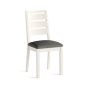 Modern Country Coconut Dining Chair with Grey Boucle Seat by Condell/Global Home Group | Style Our Home