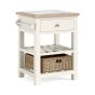 Modern Country Coconut Small Kitchen Island by Condell/Global Home Group | Style Our Home