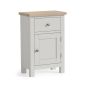 Modern Country Light Grey Telephone Cupboard by Condell/Global Home Group | Style Our Home
