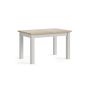 Modern Country Light Grey Extending Dining Table