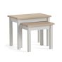 Modern Country Light Grey Nest of Tables by Condell/Global Home Group | Style Our Home