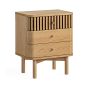Soho Natural 3 Drawer Bedside by Condell/Global Home Group | Style Our Home
