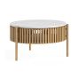 Soho Natural Marble Top Story Coffee Table by Condell/Global Home Group | Style Our Home