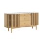 Soho Natural Marble Top Sideboard with Drawers by Condell/Global Home Group | Style Our Home