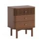 Soho Brown 3 Drawer Bedside by Condell/Global Home Group | Style Our Home