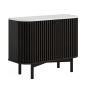 Soho Black Marble Top Small Sideboard by Condell/Global Home Group | Style Our Home