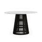 Soho Black Marble Top Round Dining Table by Condell/Global Home Group | Style Our Home
