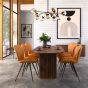 Harvard Wooden Oval Dining Table by Condell/Global Home Group | Style Our Home