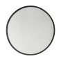 Higgins Round Mirror Black Large - Style Our Home 