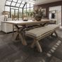 Hoeson 2.0m Cross Leg Dining Table by Aegon Interiors | Style Our Home