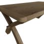 Hoeson 2.0m Cross Leg Dining Table by Aegon Interiors | Style Our Home
