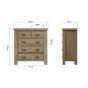 Hoeson 2 over 3 Chest by Aegon Interiors | Style Our Home