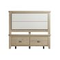 Hoeson 4'6 Fabric Headboard with Drawer Footboard by Aegon Interiors | Style Our Home