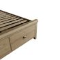Hoeson 4'6 Fabric Headboard with Drawer Footboard by Aegon Interiors | Style Our Home