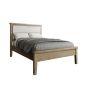 Hoeson 4'6 Fabric Headboard with Low End Footboard by Aegon Interiors | Style Our Home